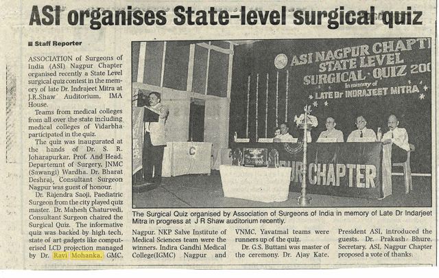 ASI organises state-level surgical quiz